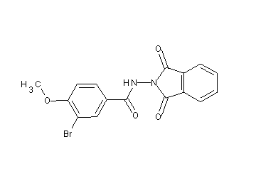 3-bromo-N-(1,3-dioxo-1,3-dihydro-2H-isoindol-2-yl)-4-methoxybenzamide