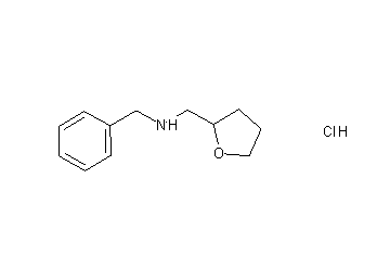 1-phenyl-N-(tetrahydro-2-furanylmethyl)methanamine hydrochloride
