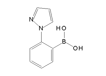 [2-(1H-pyrazol-1-yl)phenyl]boronic acid