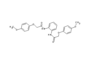 N,N'-1,2-phenylenebis[2-(4-methoxyphenoxy)acetamide]