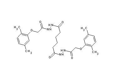 N'1,N'6-bis[(2,5-dimethylphenoxy)acetyl]hexanedihydrazide