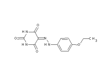 5-[(4-ethoxyphenyl)hydrazono]-2,4,6(1H,3H,5H)-pyrimidinetrione