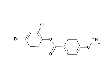 4-bromo-2-chlorophenyl 4-methoxybenzoate