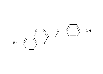 4-bromo-2-chlorophenyl (4-methylphenoxy)acetate