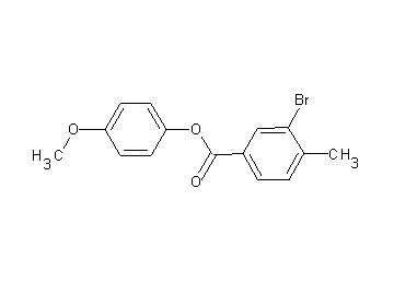 4-methoxyphenyl 3-bromo-4-methylbenzoate