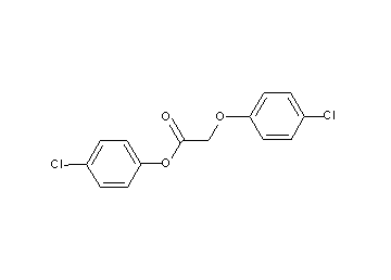 4-chlorophenyl (4-chlorophenoxy)acetate
