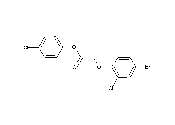 4-chlorophenyl (4-bromo-2-chlorophenoxy)acetate