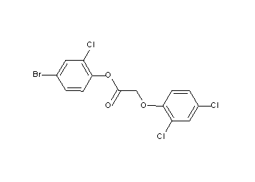 4-bromo-2-chlorophenyl (2,4-dichlorophenoxy)acetate