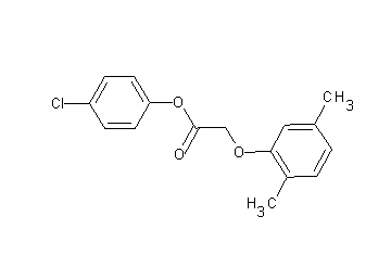 4-chlorophenyl (2,5-dimethylphenoxy)acetate