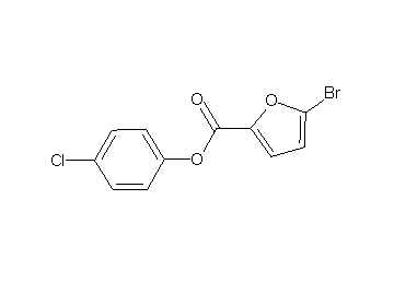 4-chlorophenyl 5-bromo-2-furoate