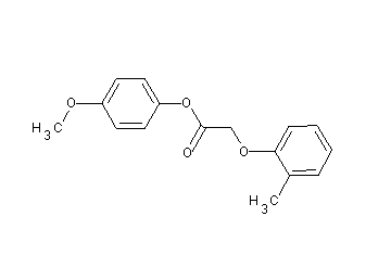 4-methoxyphenyl (2-methylphenoxy)acetate