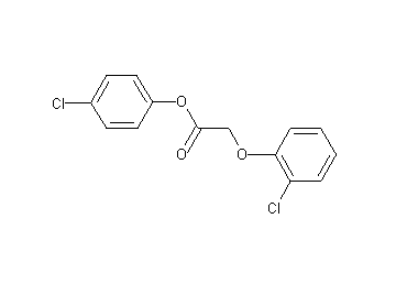 4-chlorophenyl (2-chlorophenoxy)acetate