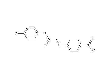 4-chlorophenyl (4-nitrophenoxy)acetate