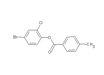 4-bromo-2-chlorophenyl 4-methylbenzoate