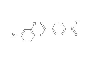 4-bromo-2-chlorophenyl 4-nitrobenzoate