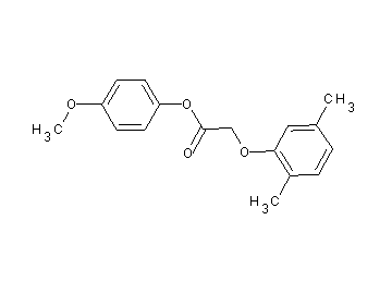 4-methoxyphenyl (2,5-dimethylphenoxy)acetate
