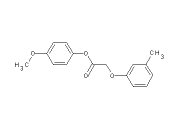 4-methoxyphenyl (3-methylphenoxy)acetate