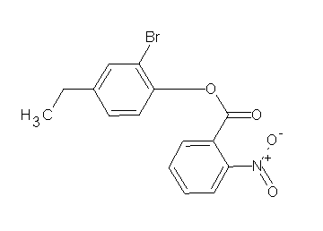 2-bromo-4-ethylphenyl 2-nitrobenzoate