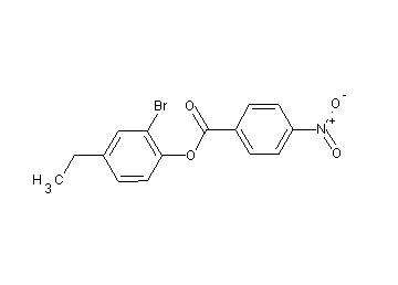 2-bromo-4-ethylphenyl 4-nitrobenzoate