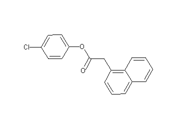 4-chlorophenyl 1-naphthylacetate