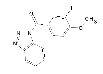 1-(3-iodo-4-methoxybenzoyl)-1H-1,2,3-benzotriazole