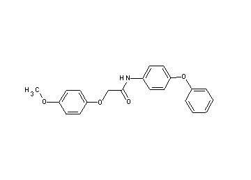 2-(4-methoxyphenoxy)-N-(4-phenoxyphenyl)acetamide