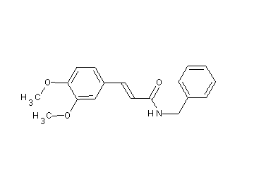 N-benzyl-3-(3,4-dimethoxyphenyl)acrylamide