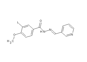 3-iodo-4-methoxy-N'-(3-pyridinylmethylene)benzohydrazide