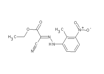 ethyl cyano[(2-methyl-3-nitrophenyl)hydrazono]acetate