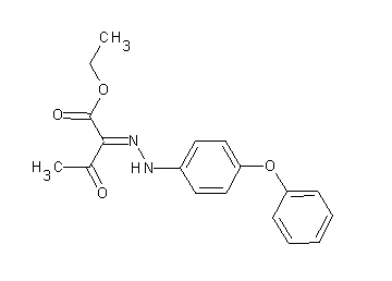 ethyl 3-oxo-2-[(4-phenoxyphenyl)hydrazono]butanoate