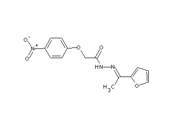 N'-[1-(2-furyl)ethylidene]-2-(4-nitrophenoxy)acetohydrazide