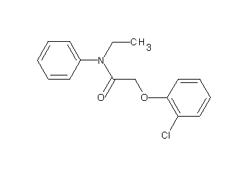 2-(2-chlorophenoxy)-N-ethyl-N-phenylacetamide 2-(2-chlorophenoxy)-N-ethyl-N-phenylacetamide
