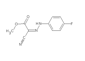 methyl cyano[(4-fluorophenyl)hydrazono]acetate