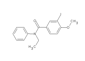 N-ethyl-3-iodo-4-methoxy-N-phenylbenzamide