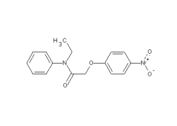 N-ethyl-2-(4-nitrophenoxy)-N-phenylacetamide