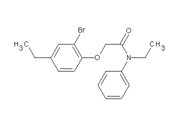 2-(2-bromo-4-ethylphenoxy)-N-ethyl-N-phenylacetamide