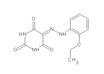 5-[(2-ethoxyphenyl)hydrazono]-2,4,6(1H,3H,5H)-pyrimidinetrione - Click Image to Close