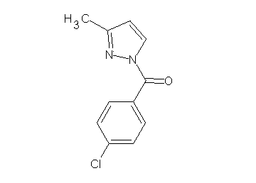 1-(4-chlorobenzoyl)-3-methyl-1H-pyrazole