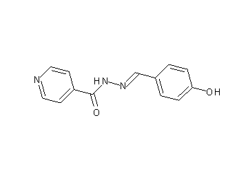 N'-(4-hydroxybenzylidene)isonicotinohydrazide