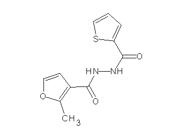 2-methyl-N'-(2-thienylcarbonyl)-3-furohydrazide