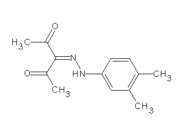 3-[(3,4-dimethylphenyl)hydrazono]-2,4-pentanedione