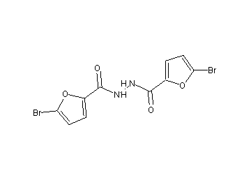 5-bromo-N'-(5-bromo-2-furoyl)-2-furohydrazide (non-preferred name)