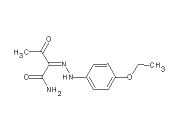 2-[(4-ethoxyphenyl)hydrazono]-3-oxobutanamide