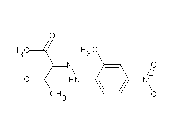 3-[(2-methyl-4-nitrophenyl)hydrazono]-2,4-pentanedione