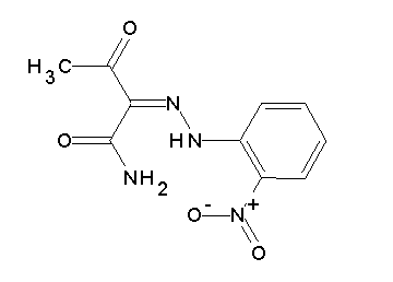 2-[(2-nitrophenyl)hydrazono]-3-oxobutanamide