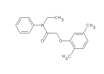 2-(2,5-dimethylphenoxy)-N-ethyl-N-phenylacetamide