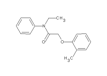 N-ethyl-2-(2-methylphenoxy)-N-phenylacetamide