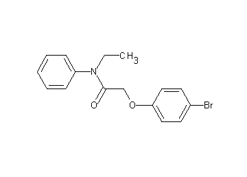 2-(4-bromophenoxy)-N-ethyl-N-phenylacetamide