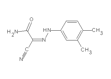 2-cyano-2-[(3,4-dimethylphenyl)hydrazono]acetamide