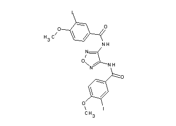 N,N'-1,2,5-oxadiazole-3,4-diylbis(3-iodo-4-methoxybenzamide)